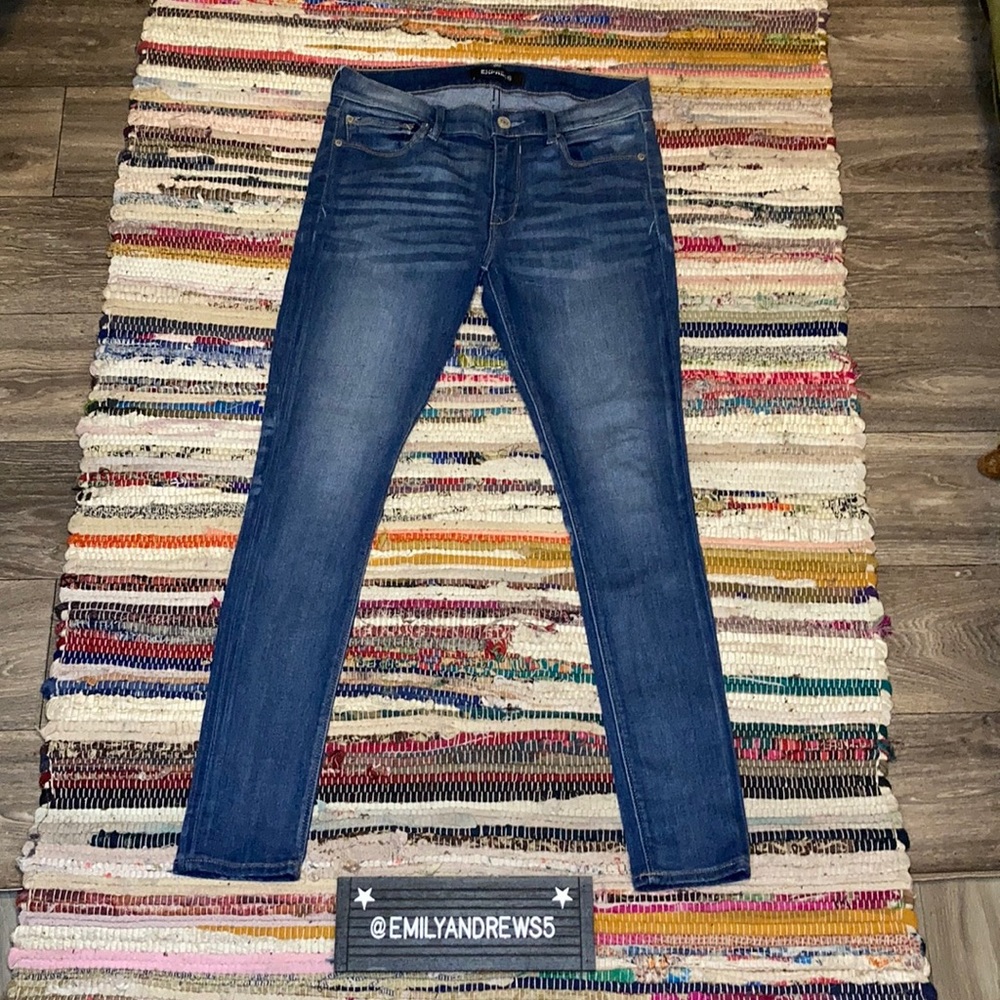 Express 5 Pocket Denim Legging